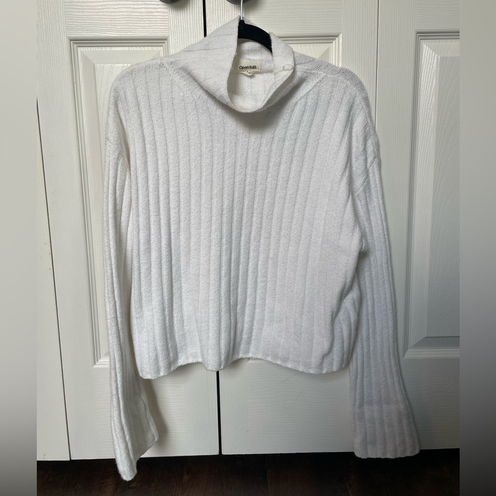 Charming Charlie White Turtleneck Sweater